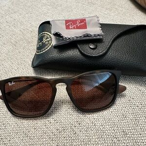 Ray-Ban Brown Sunglasses with Case